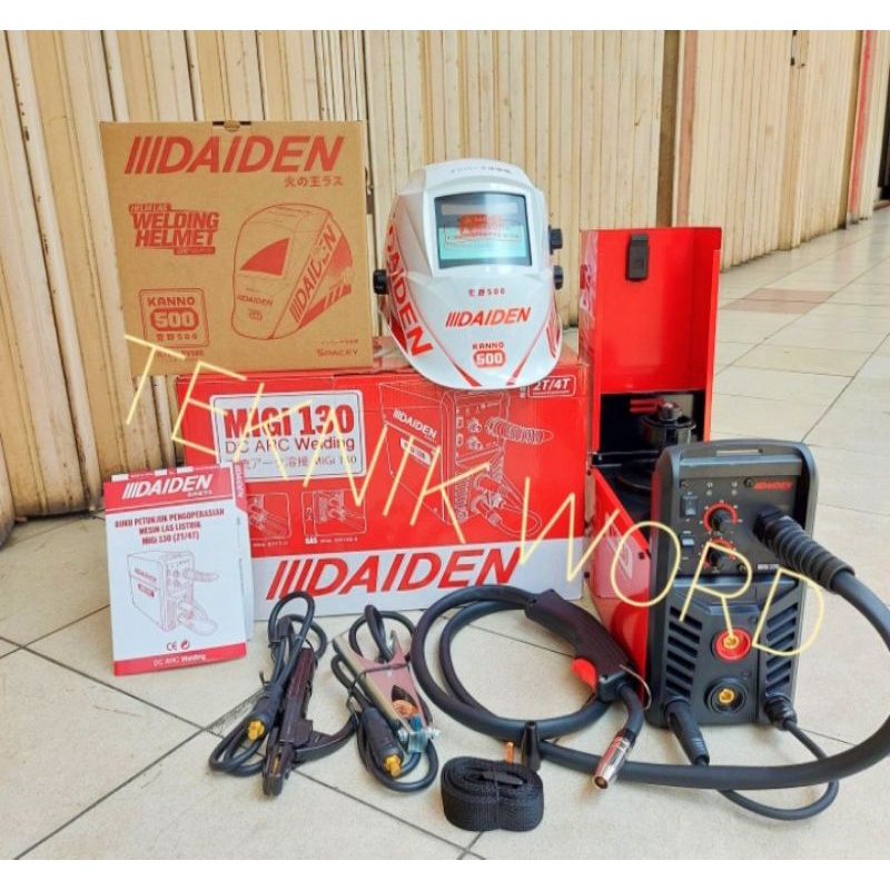 Mesin Las Daiden Migi 130 Travo Las Inverter