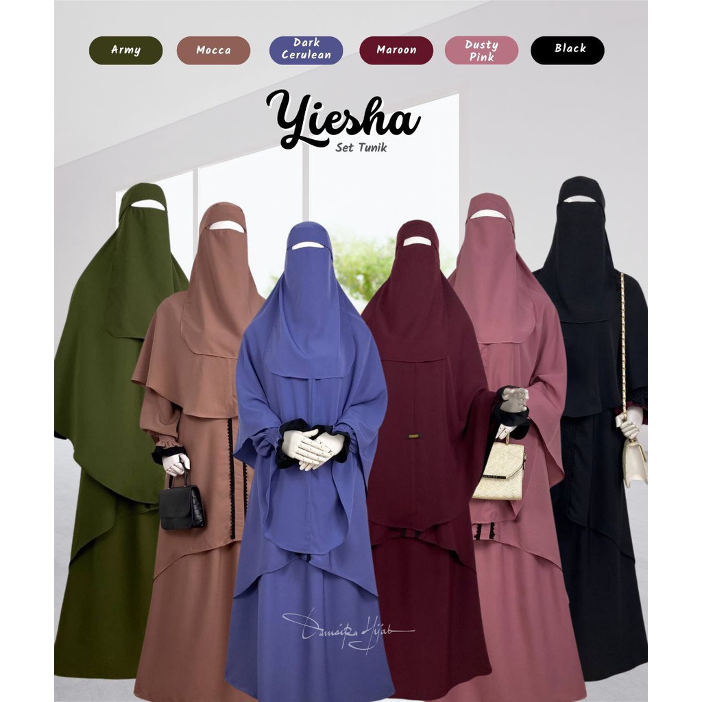 Yiesha Set Tunik l Damaira Hijab