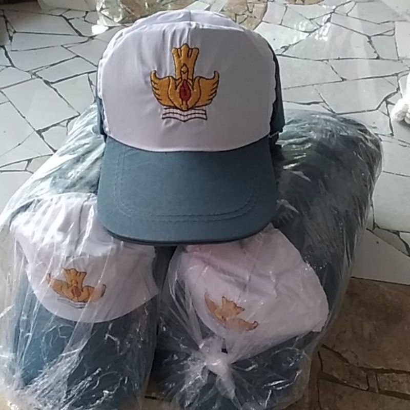 Topi SMA 20biji bordir halus