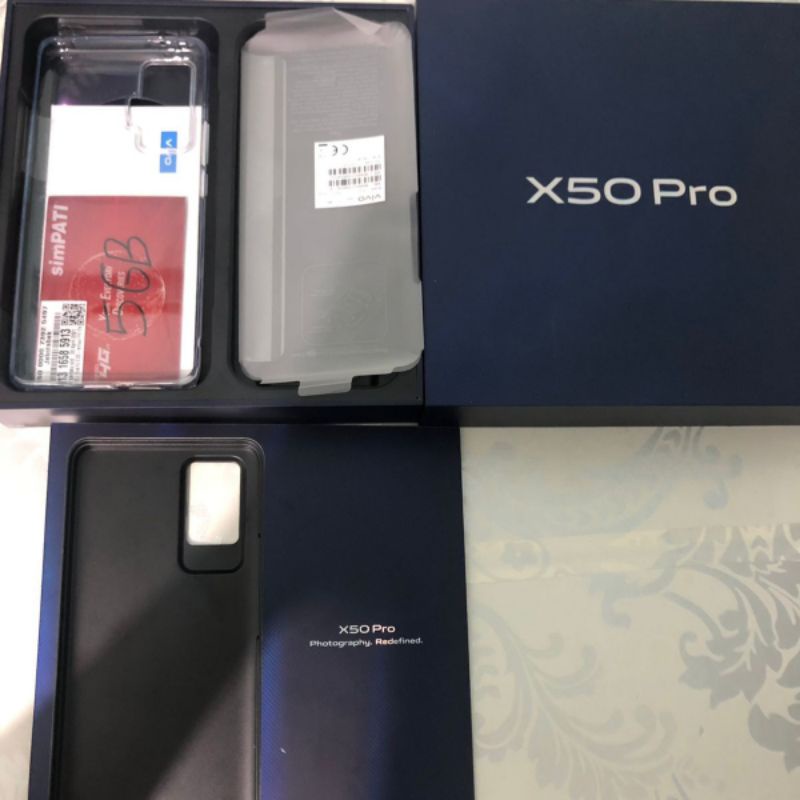 Dus Box VIVO X50 Pro Original Bawaan HP