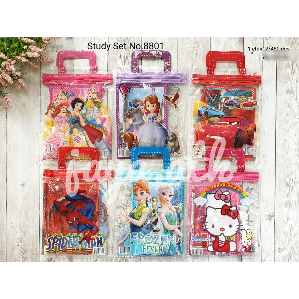 

Paket Alat Tulis Murah / Souvenir Hadiah Ultah Anak 8801