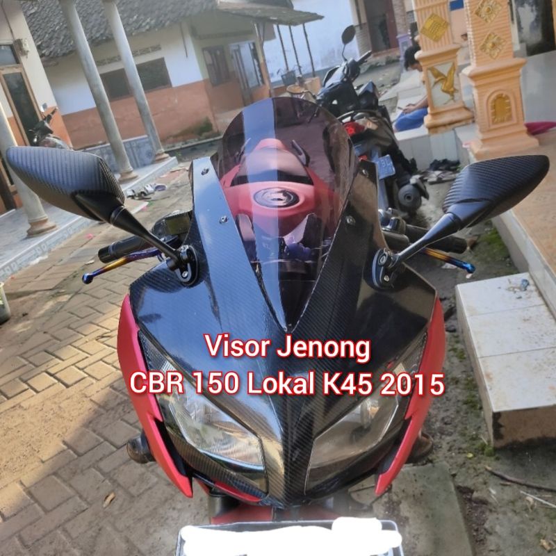 Visor cbr 150 lokal k45 2015 windshield jenong Cbr 150R k45a CBR150