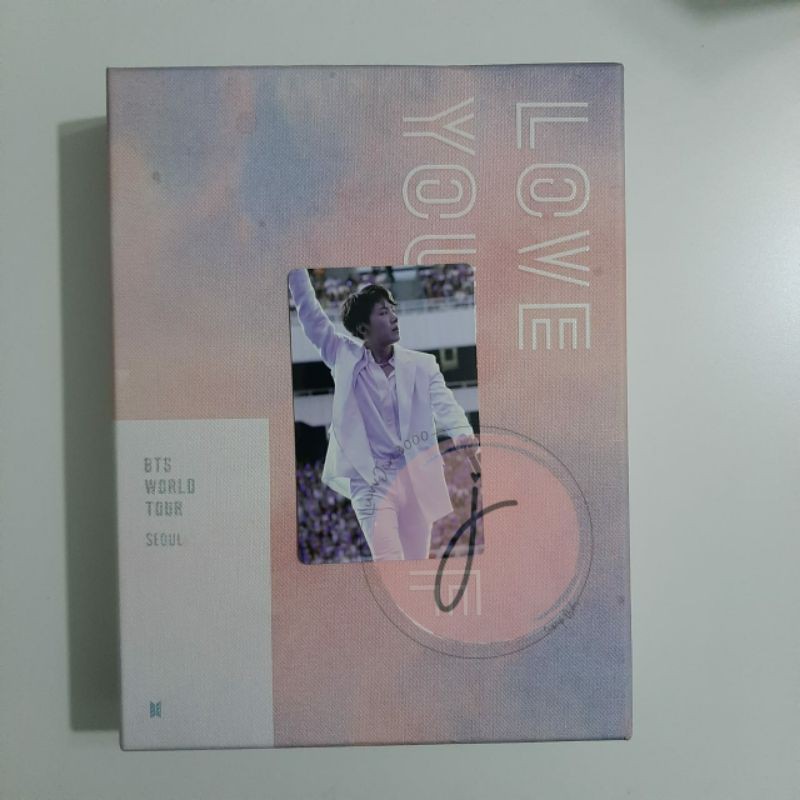 BTS DVD LOVE YOURSELF TOUR SEOUL Jhope Photocard pc Mini poster RM