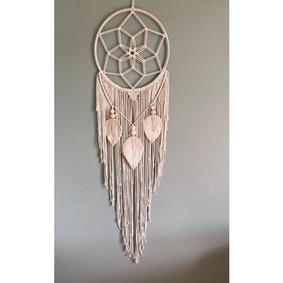 [READYSTOCK] macrame wall hanging/ macrame dreamcather/makrame hiasan dinding DRC12