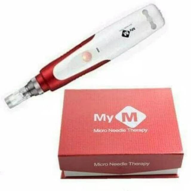 Dermapen mesin MYM mesin bb glow/ mts Free needle 2pcs