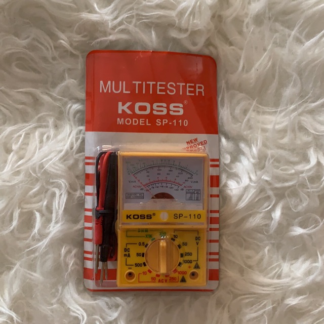 Multitester analog mini muxindo/koss