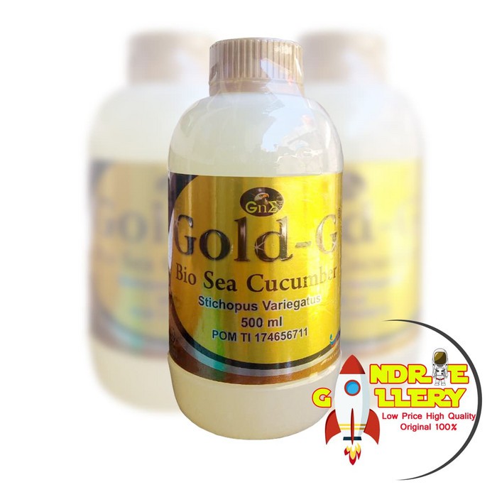 Jelly Gamat Gold G 500 Ml | Jeli Gamat GoldG | Gold-G Original