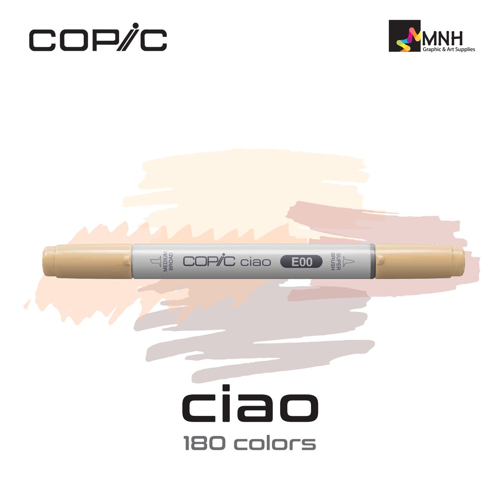 

Spidol Copic Ciao Marker Earth Series (Satuan) E000 - E29