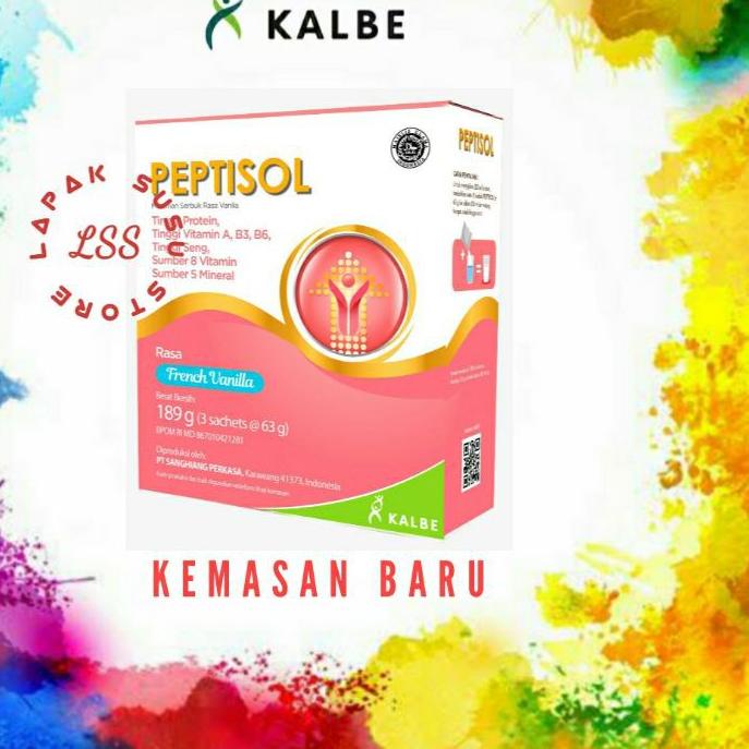 

☊ Peptisol 190/189 gram - Nutrisi Tinggi Protein ➵