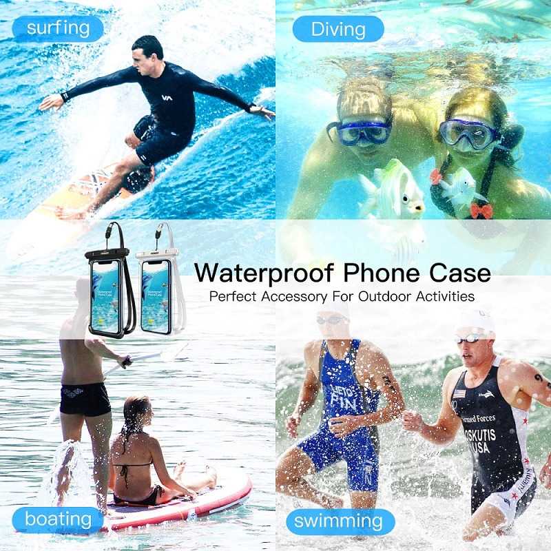 Casing Anti Air Smartphone Waterproof Case Underwater FO176