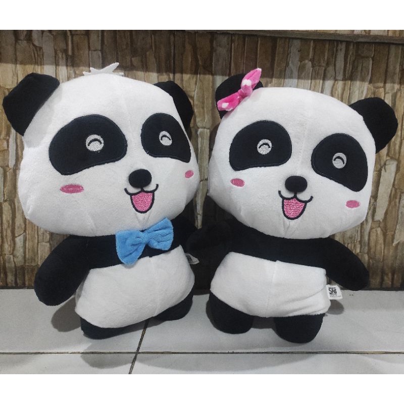 Boneka panda baby bus /boneka baby panda