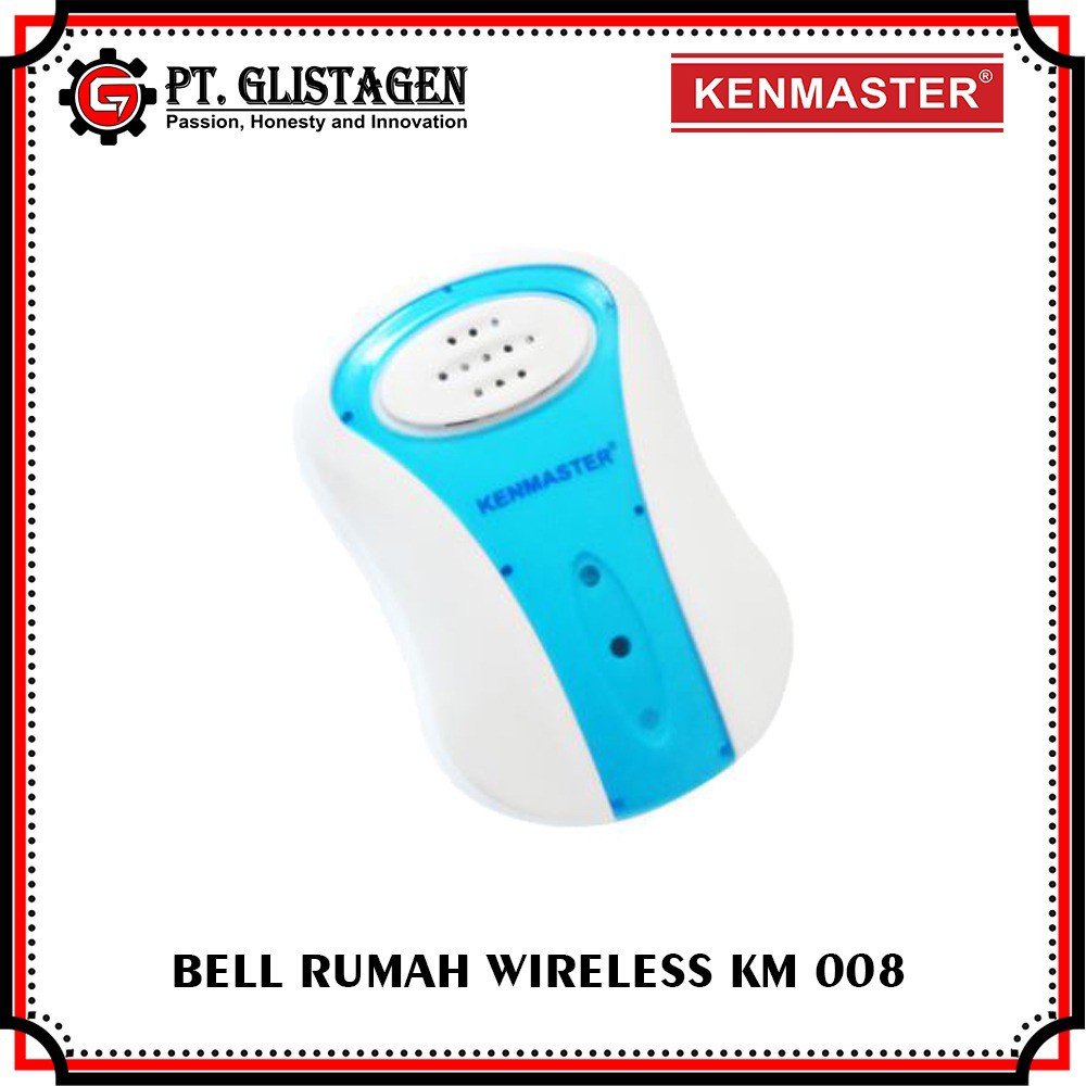 BELL PINTU PAGAR RUMAH DOORBELL WIRELESS KENMASTER KM 008