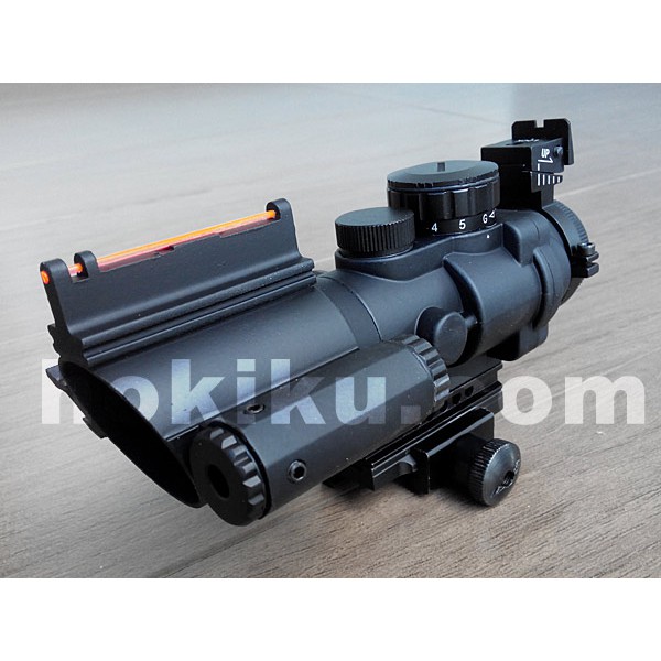 ACOG scope with laser