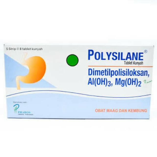 Polysilane tablet kunyah