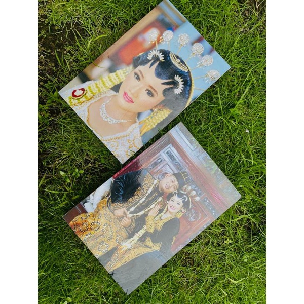 Cetak foto anti air media papan MDF