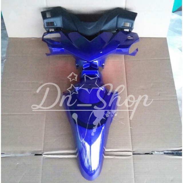 BATOK DEPAN BEAT KARBU BIRU DAN SPAKBOR DEPAN BEAT KARBU BIRU