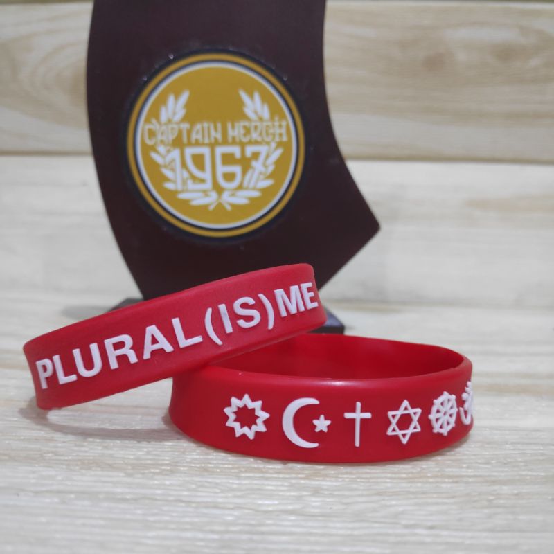 Gelang Rubber PLURAL(IS)ME plural is me