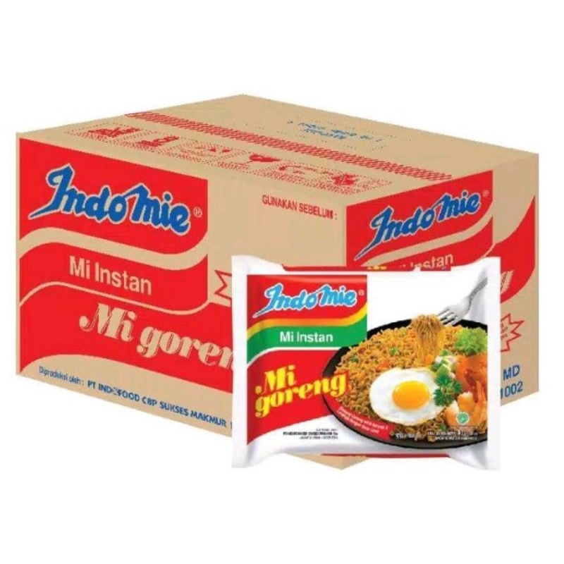

1 DUS/40 PCS INDOMIE/SEDAP MIE GORENG