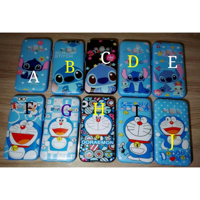 Case 360 full protection karakter SAMSUNG A5 2017 Free tempered glass