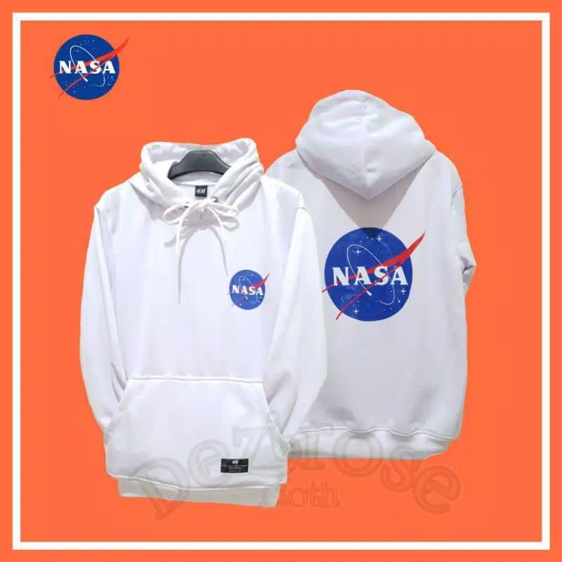 Sweater Hoodie NASA H&amp;M Premium Quality Fleece Tebal COD