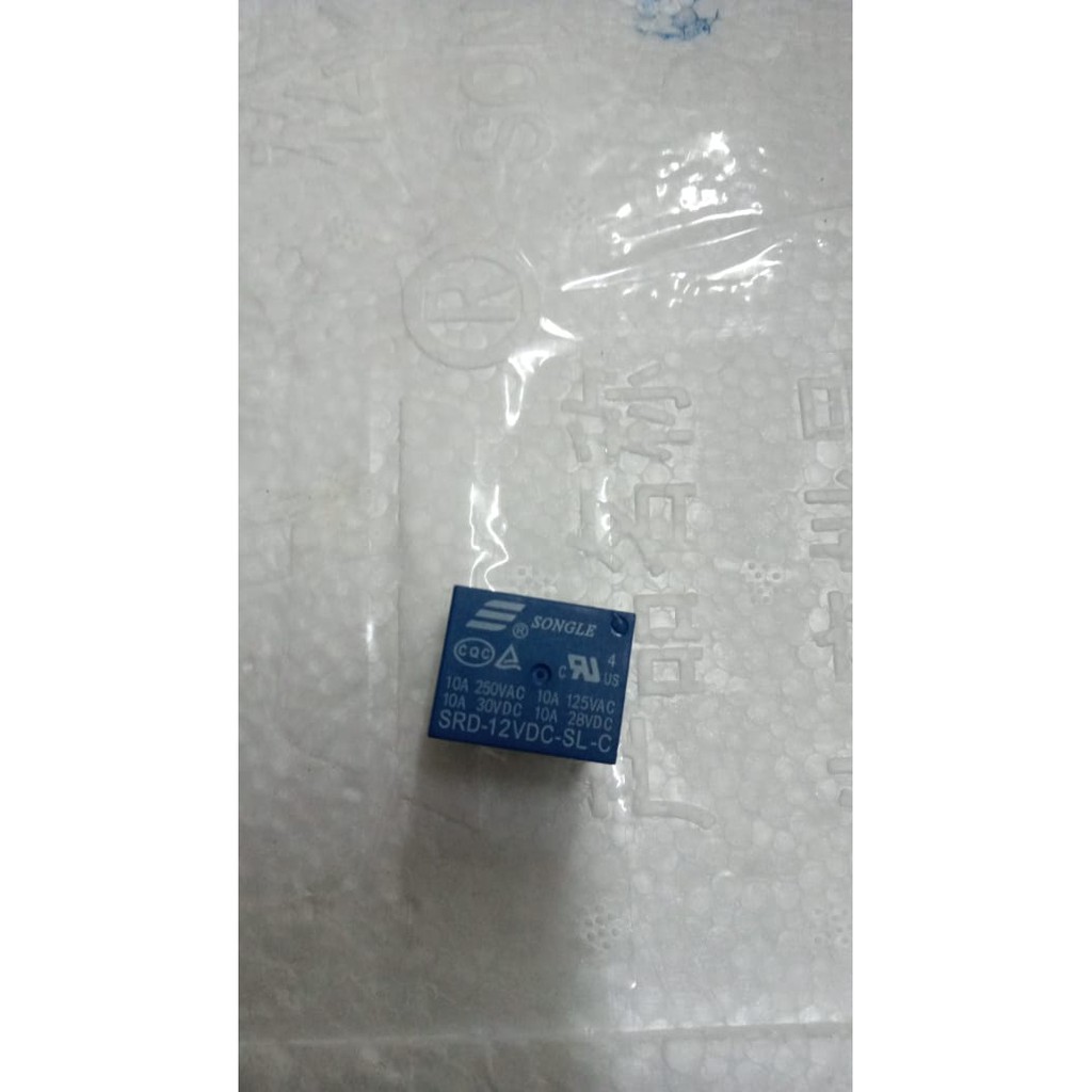 Relay 12V 10A Songle SRD-12VDC-SL-C 5 PIN 5P