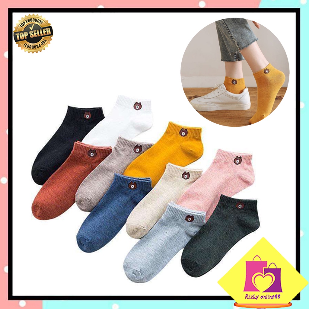 Rizkyonline88 kaus kaki semata kaki kaki motif beruang lucu KK08