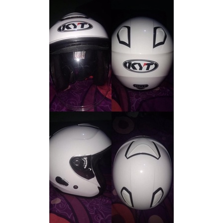helm kyt kyoto putih