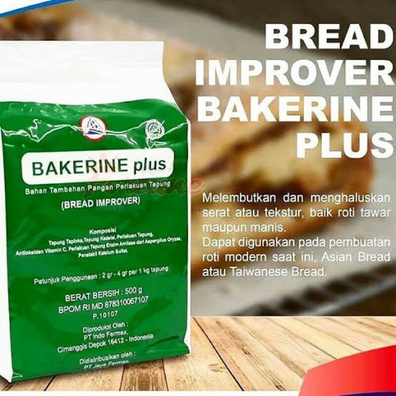 

BAKERINE PLUS bread improver kemasan repack 50gram