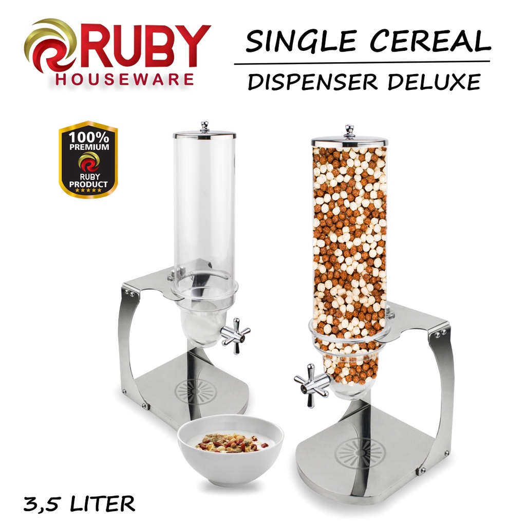 RUBY RB-593 SINGLE CEREAL DISPENSER DELUXE 3,5 LITER