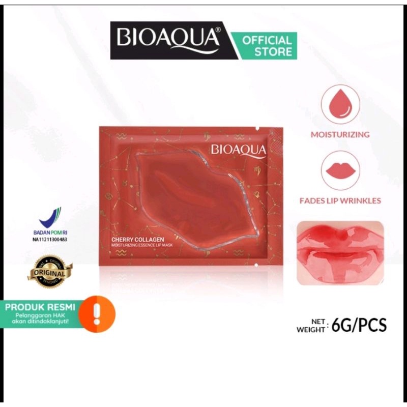 MASKER BIBIR BIO AQUA