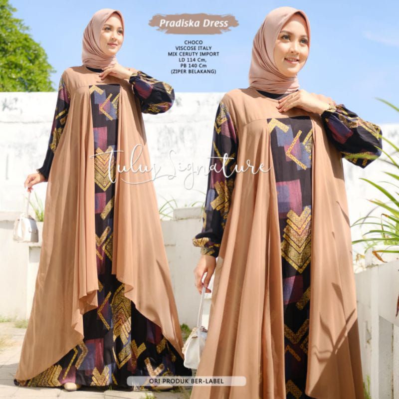 Pradiska dress motif abstrak by tulus signature