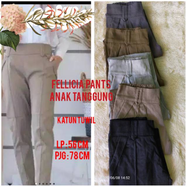 Fellicia Pants, anak tanggung Size 26