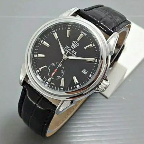 Jam Tangan Pria Arloji Pria cowok Rolex Automatic Boysize Detik Bawah Aktif 3,9cm murah berkualitas