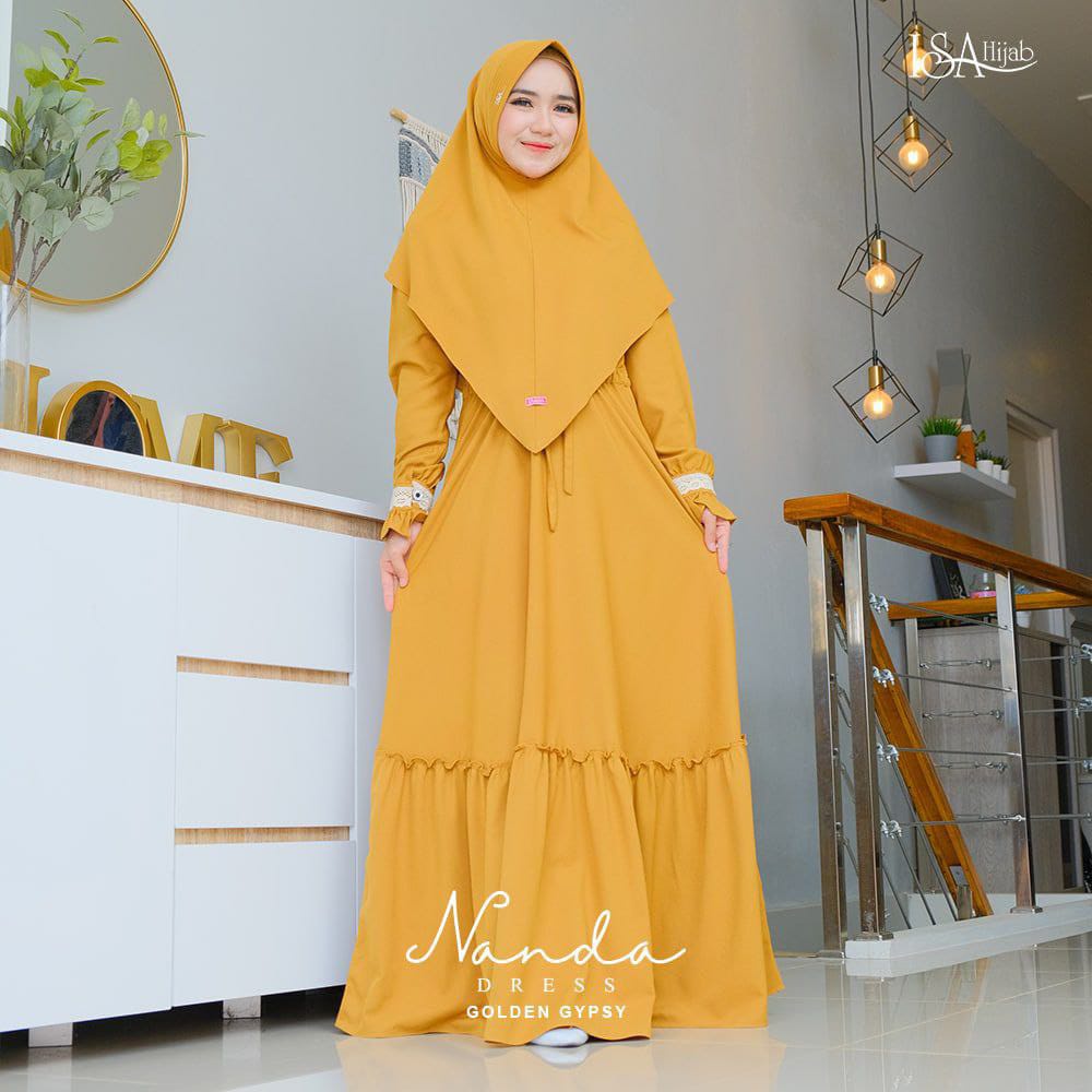 GAMIS NANDA DRESS ISA HIJAB 21