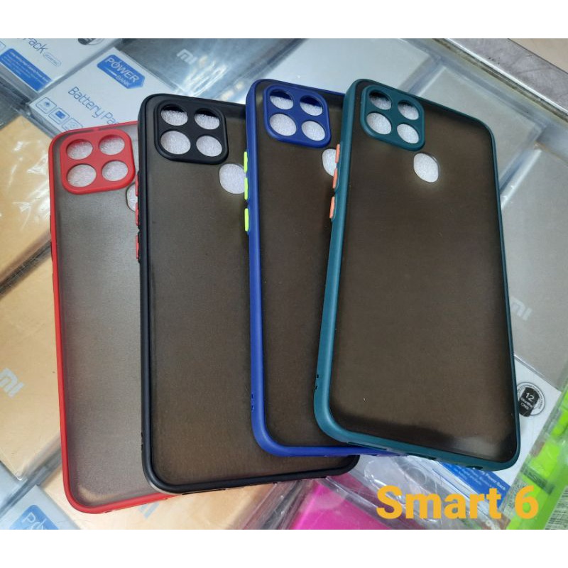 Bumper Softcase Infinix Hot 10s Hard case Infinix Hot 11 Play Hardcase infinix Hot 11s NFC Infinix Smart 6 My Choice Camera Warna Warni