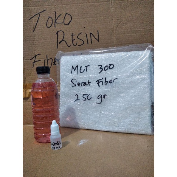RESIN MERAH PAKET 2 (Paket Fiber)