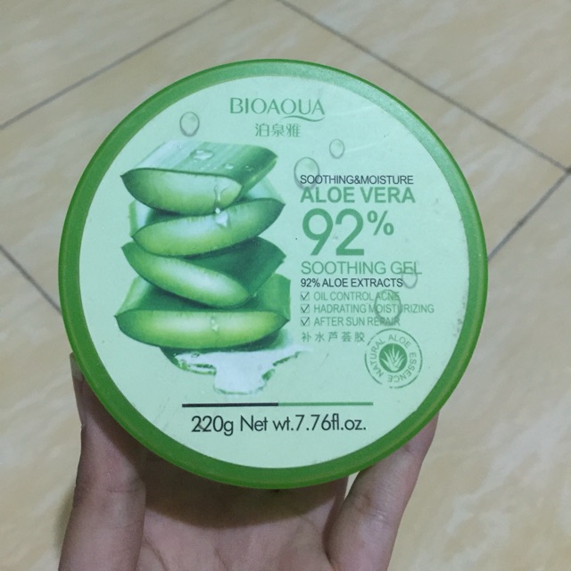 AloeVera soothing gel 92%