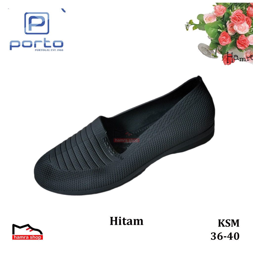 Porto KSM-Sepatu Slip on Wanita dan Remaja Perempuan 36-40