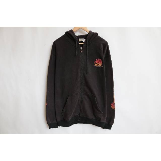 ZIPPER HOODIE PIKO SECOND BRANDED ORIGINAL (PRELOVED)