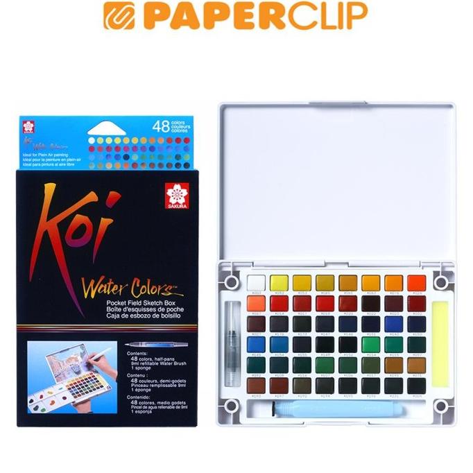 

WATER COLOR SET XNCW48N KOI SAKURA 48 COLOR