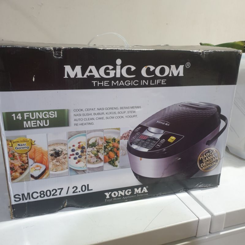 MAGIC COM 2 LITER YONG MA SECOND