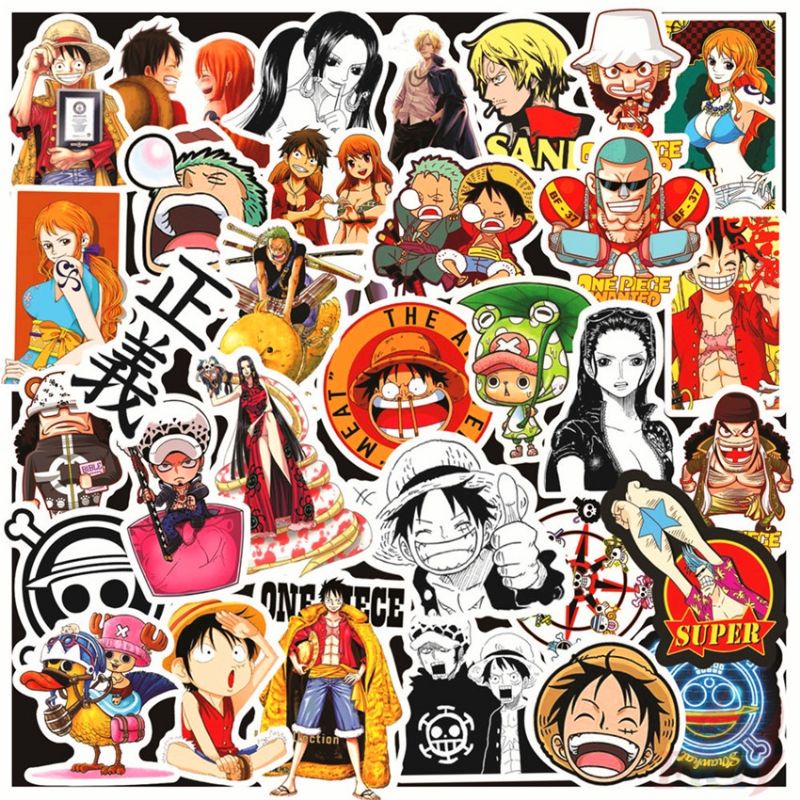 STICKER ANIME ONE PIECE