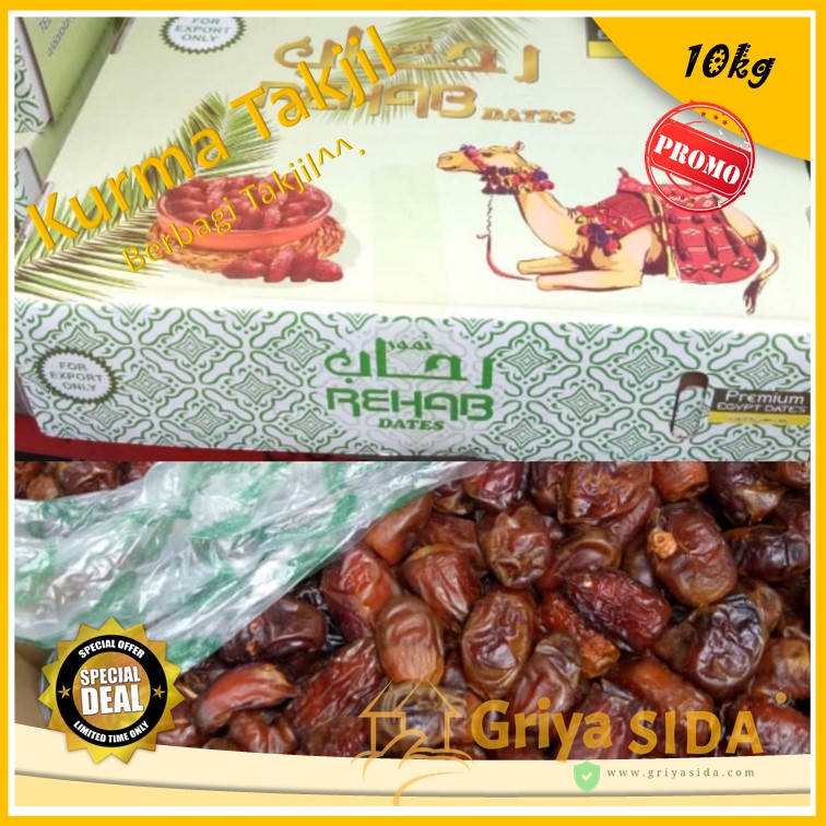 Kurma Mesir 10kg Kurma Rehab mesir mirip golden valley Original PROMO!