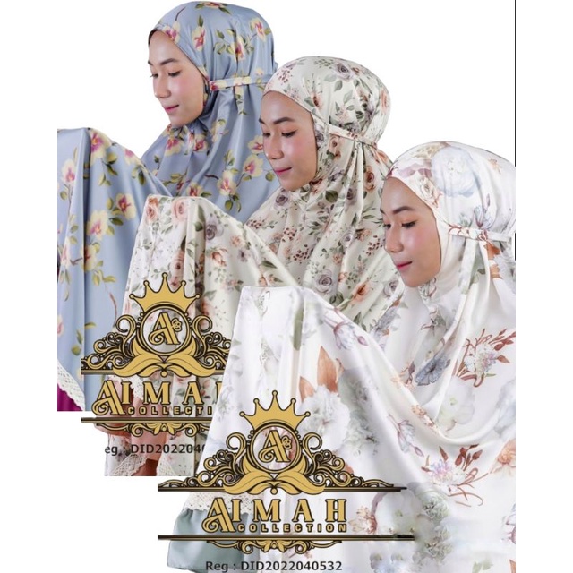 BISA CoD mukenah armani alluer &quot; aimah preium&quot;membuat tampil cantik dan elengan