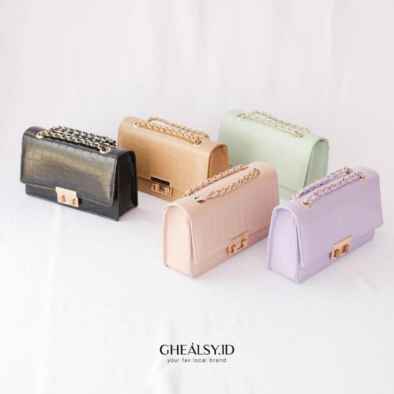 LYN LIIN CROCO BAG GHEALSY