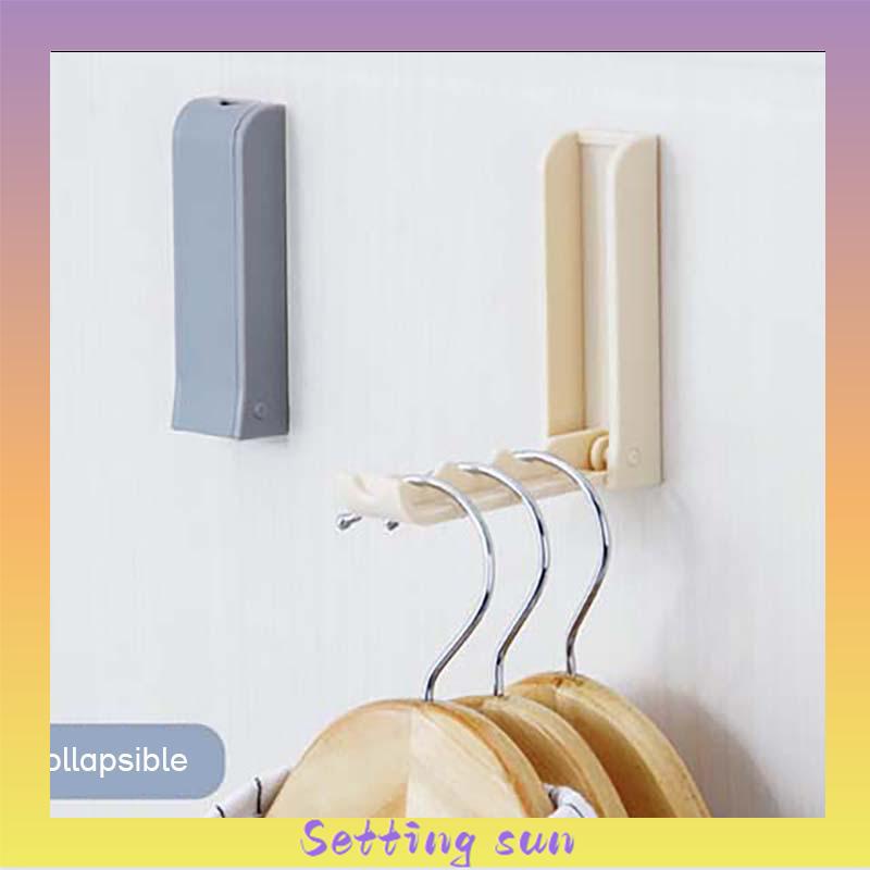 Kait Lipat Dinding Gantungan Ajaib Magic Hanger Wall Folding Hook  Tempel Hanger Baju Gantungan Baju Ajaib TN