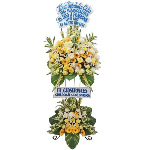 Karangan Bunga Standing Duka Cita Karangan Bunga Duka Cita S10