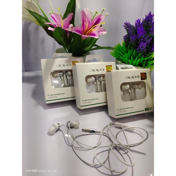 PROMO HANDSFREE OPPO ORI MH130 ORIGINAL SUARA SUDAH DI TES NGEBASS