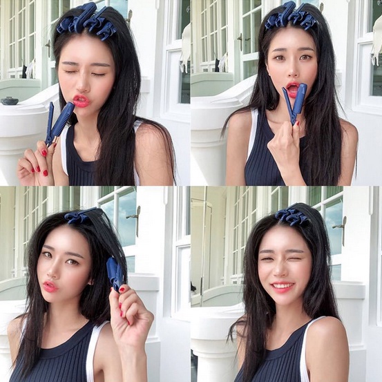 Roll Rambut Jepit Korea Perempuan Aksesoris Rambut Jepit Poni untuk Anak dan Dewasa fashion korea kualitas Import AK130