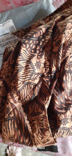 Bswart Batik Hrb026 Kenongo Hem Pendek Padi Pekalongan M L Xl Batik Pria Murah Modern Grosir